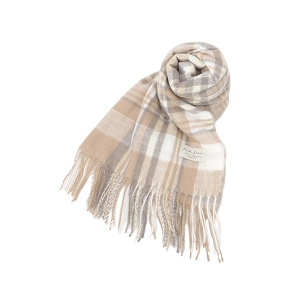 起毛タータンストール