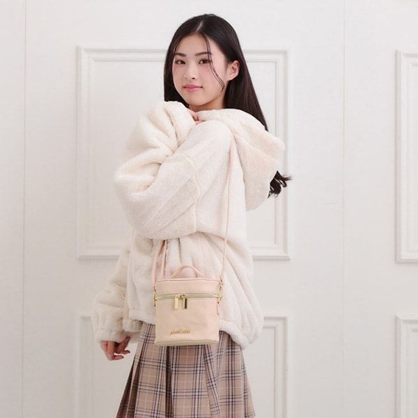 【2WAY】キルトバニティショルダー