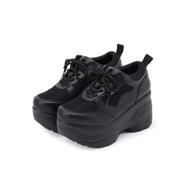 【軽量】厚底スニーカー