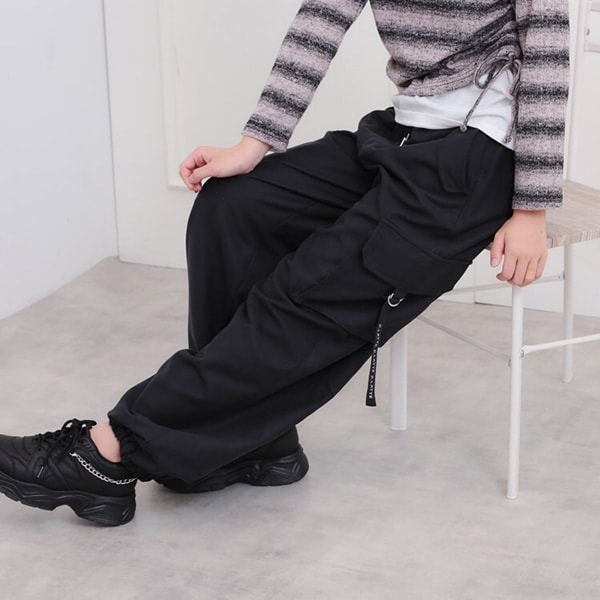 ピーチ起毛ベーシックカーゴパンツ