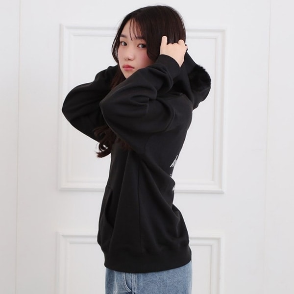 くま耳チュニックパーカー