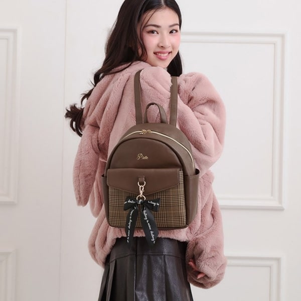 フラップチェックミニリュック