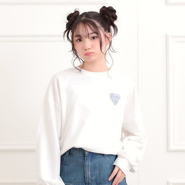 メルトハートビッグチュニックトレーナー