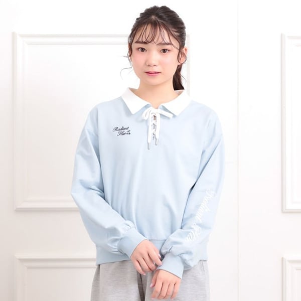 【セットアイテム】ミニ裏毛レースアップ+キュロットパンツ