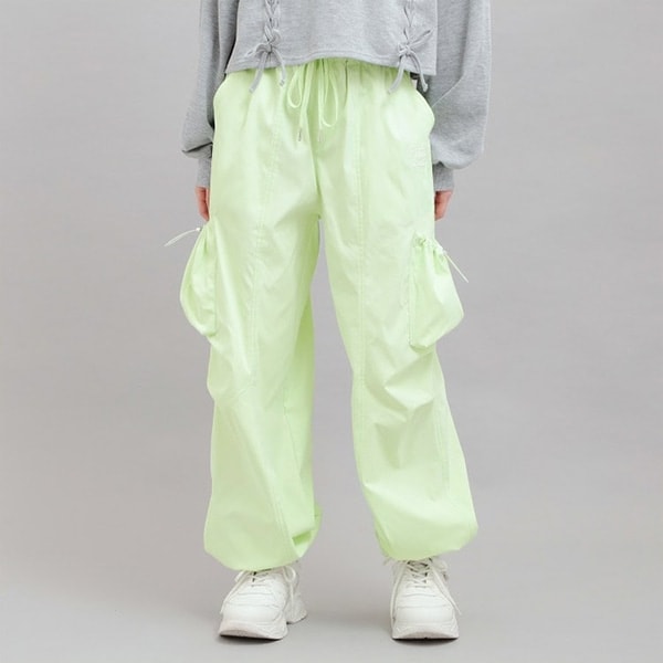 ギャザーポケットパンツ