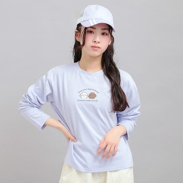 プチプラワンちゃんサガラロンT