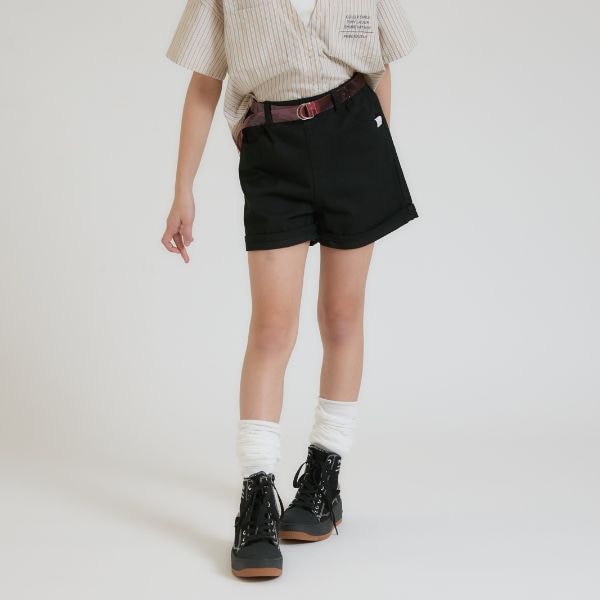 クリアベルトつきショートパンツ