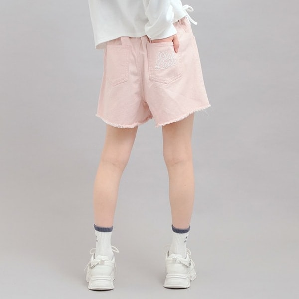 デニムツイルダメージショートパンツ