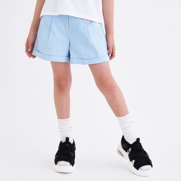 チャームつき柄アソートハイウエストショートパンツ