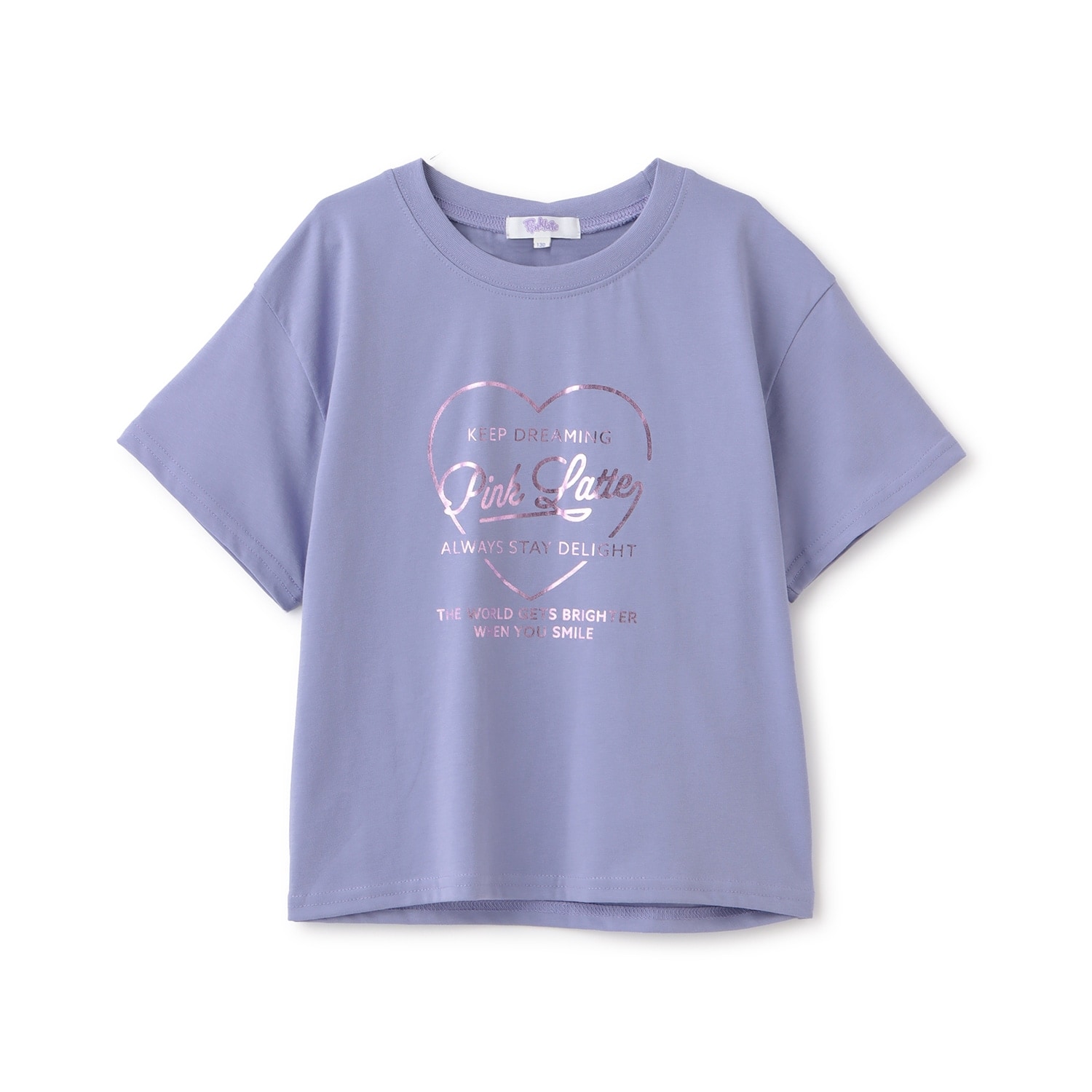 【別注】ハートロゴ箔プリントTシャツ