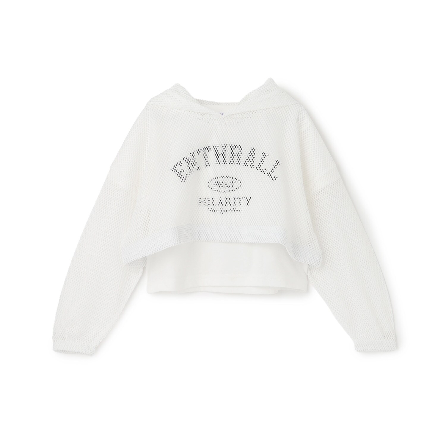 【別注】メッシュパーカー+プリント半袖Tシャツ