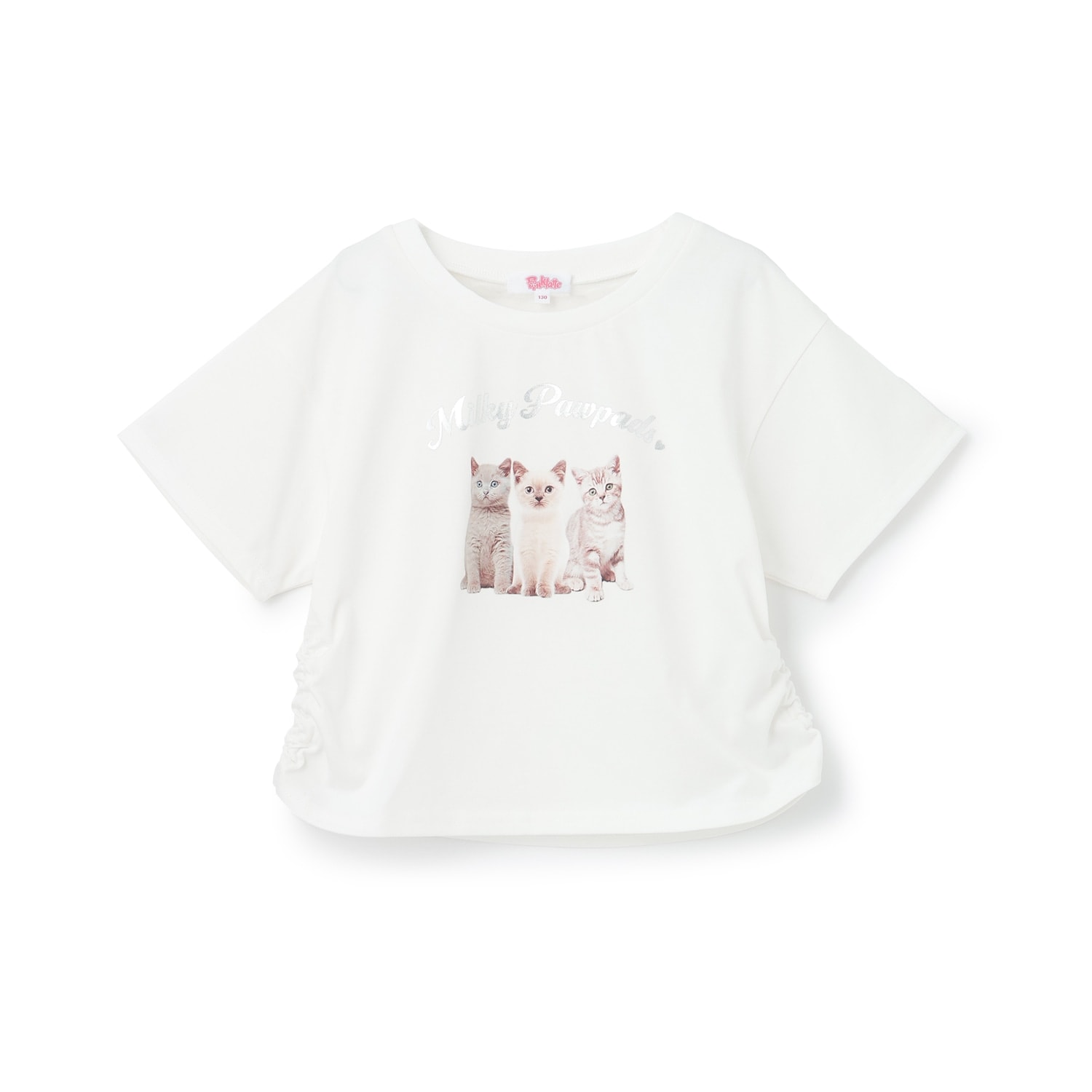 【接触冷感】ねこフォトドロスト半袖Tシャツ