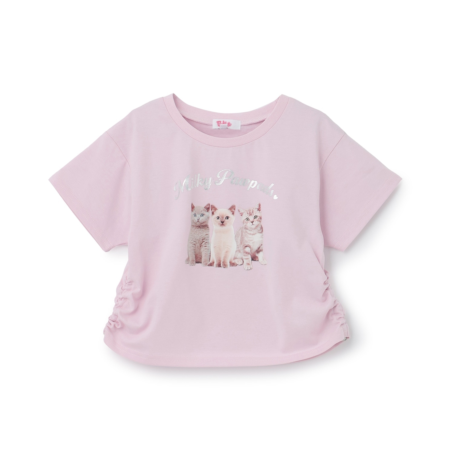 【接触冷感】ねこフォトドロスト半袖Tシャツ