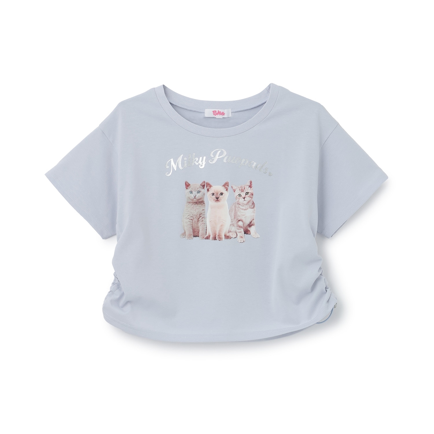 【接触冷感】ねこフォトドロスト半袖Tシャツ
