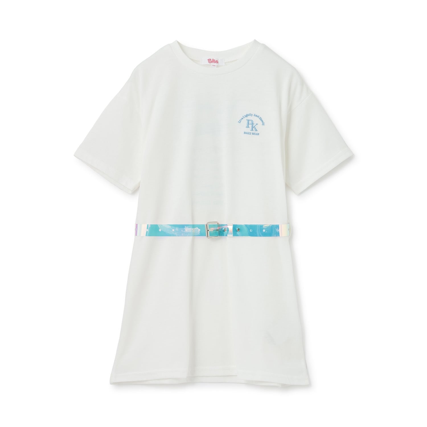 【2way・吸水速乾】クリアベルトつきTシャツ