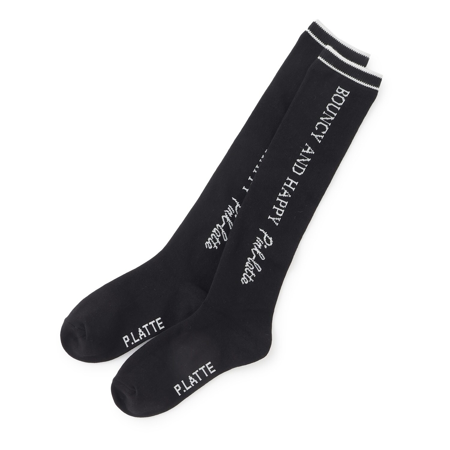 サイドロゴハイソックス