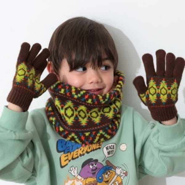 【オーシャン＆グラウンド】ソウガラニット手袋