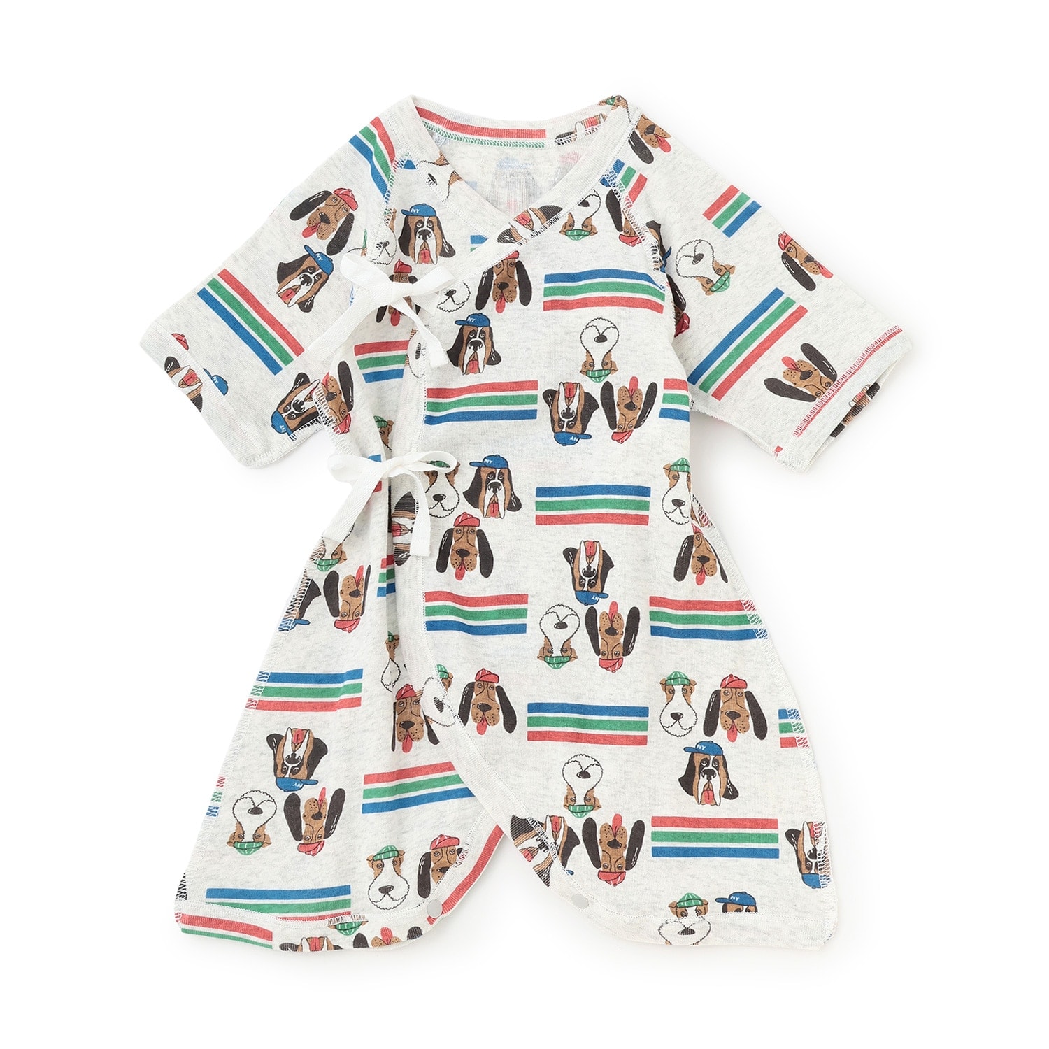 【オーシャン＆グラウンド】コンビ肌着 Dog