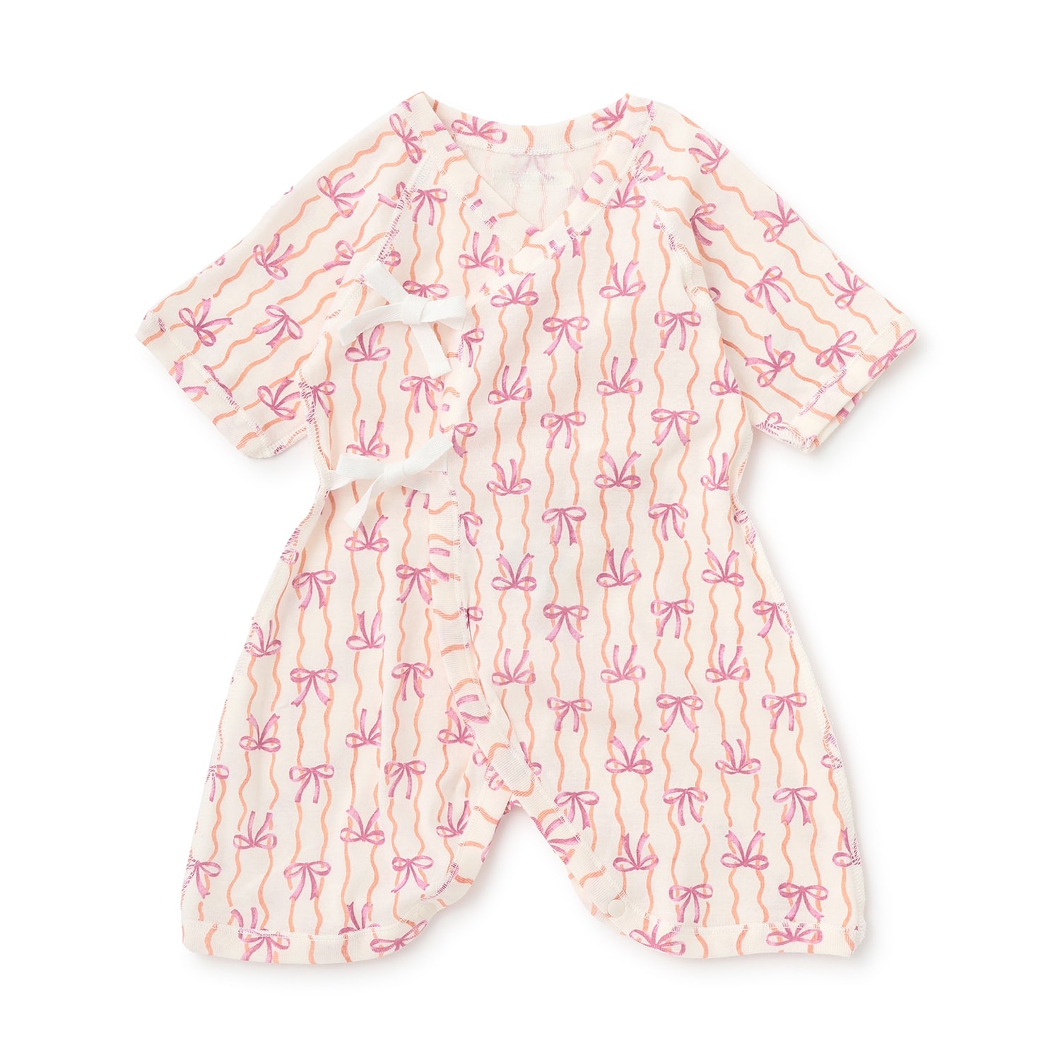 【オーシャン＆グラウンド】コンビ肌着 Swaying Ribbon