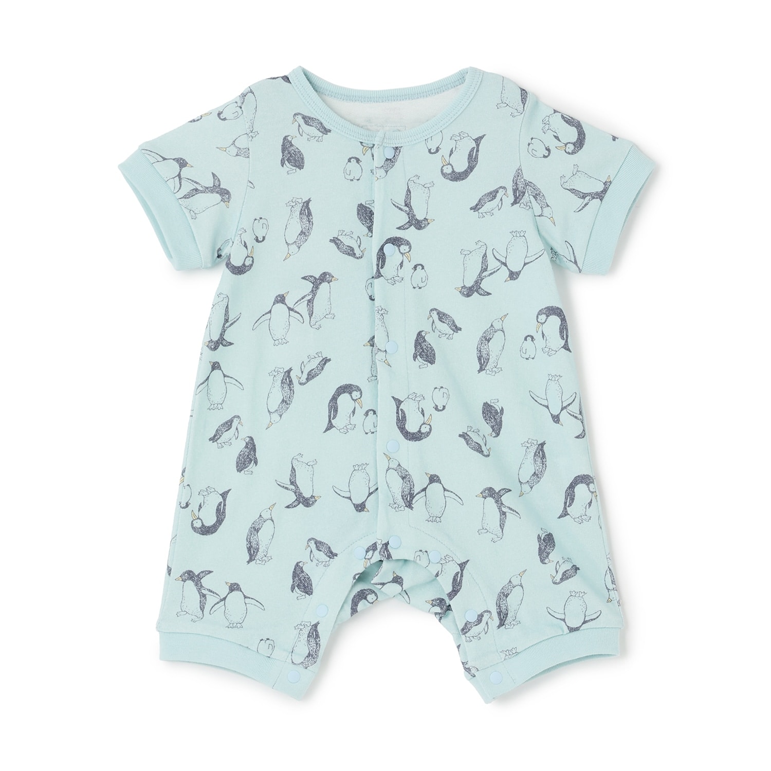 【NEBULA】2柄BOY'S新生児ロンパス