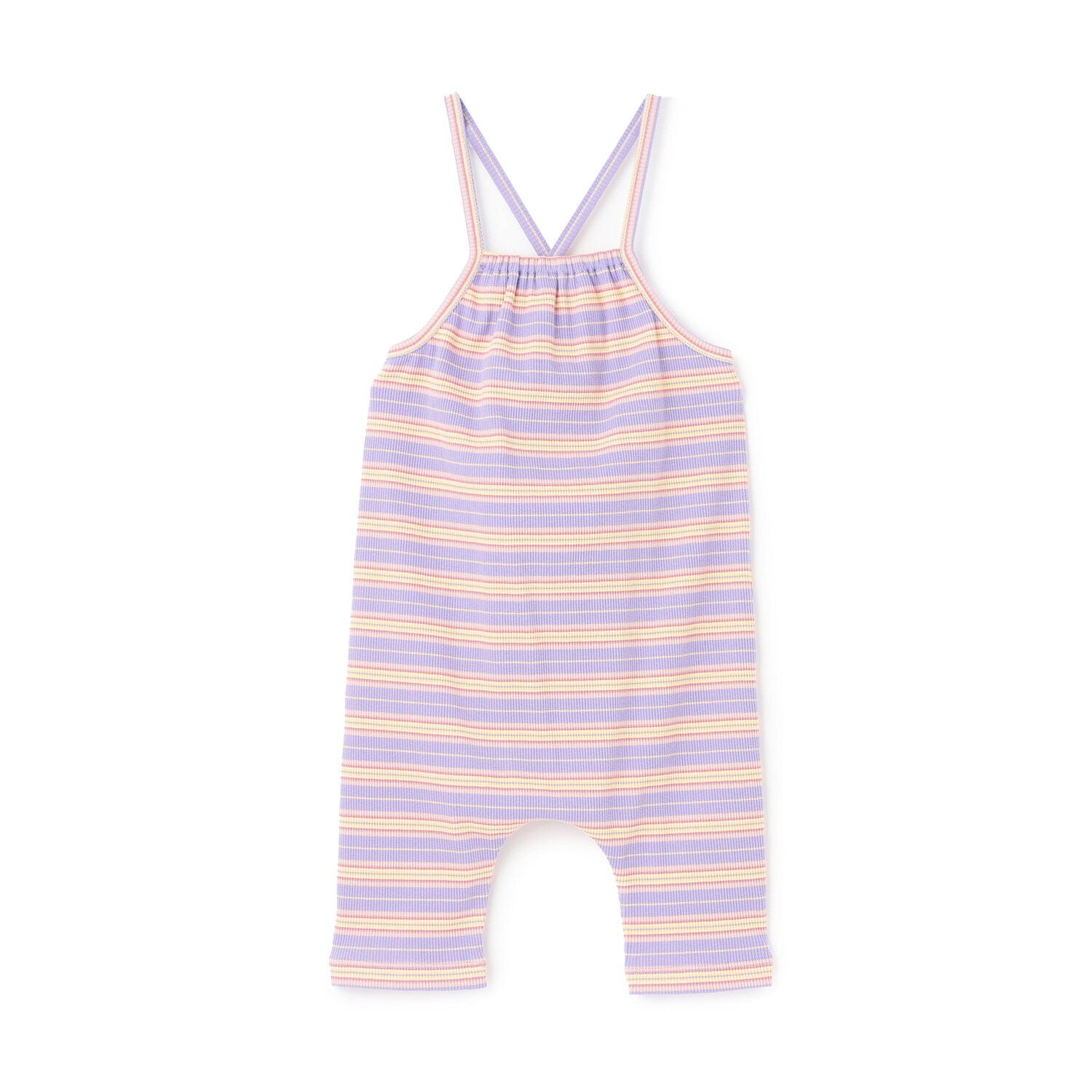 【NEBULA】リブボーダーサロペット