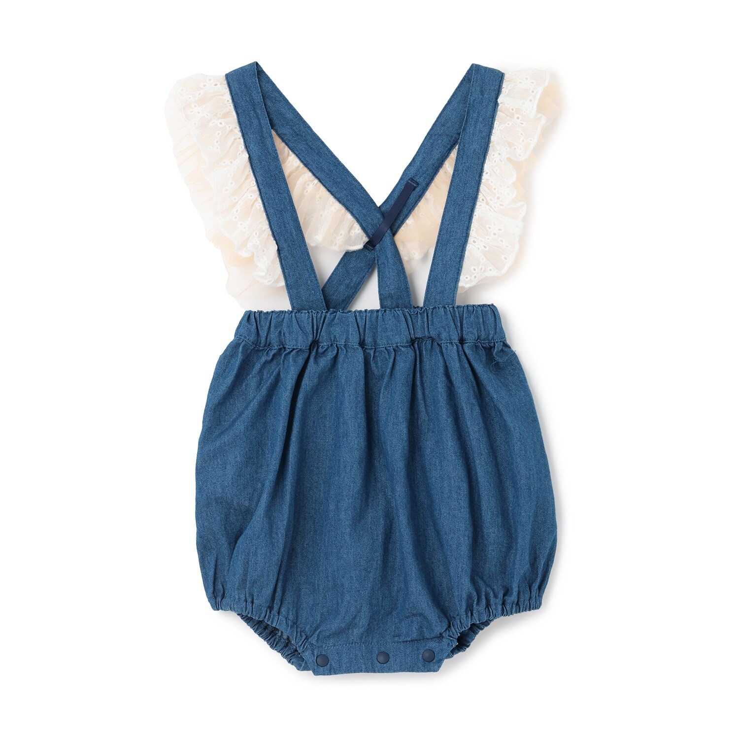 【NEBULA】フリルショルダーサロペット