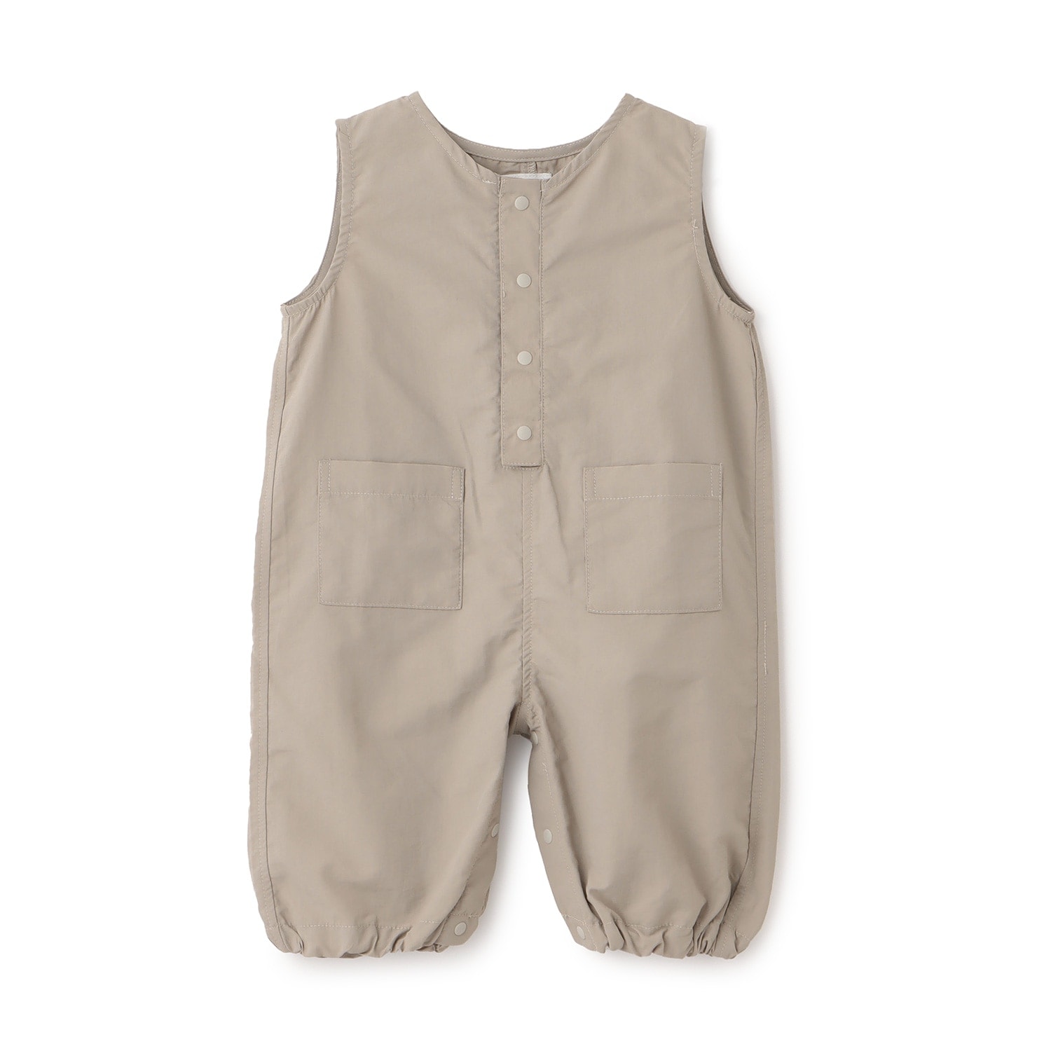 【LaStella】ナイロン撥水サロペット