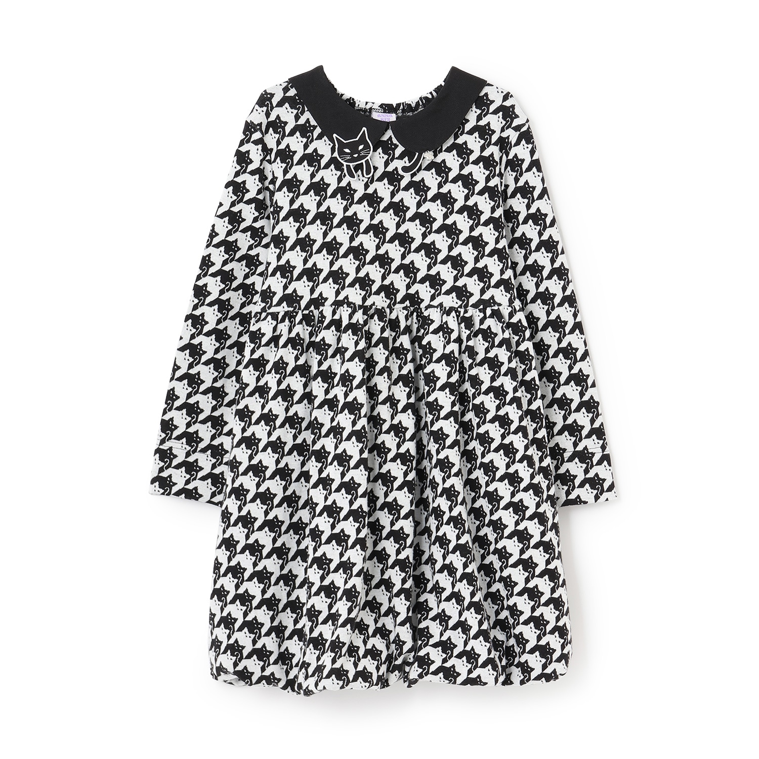 COEL 千鳥柄ジャガードミニワンピース 美品】COEL コエル 千鳥柄ジャガードミニワンピース 38 - メルカリ
