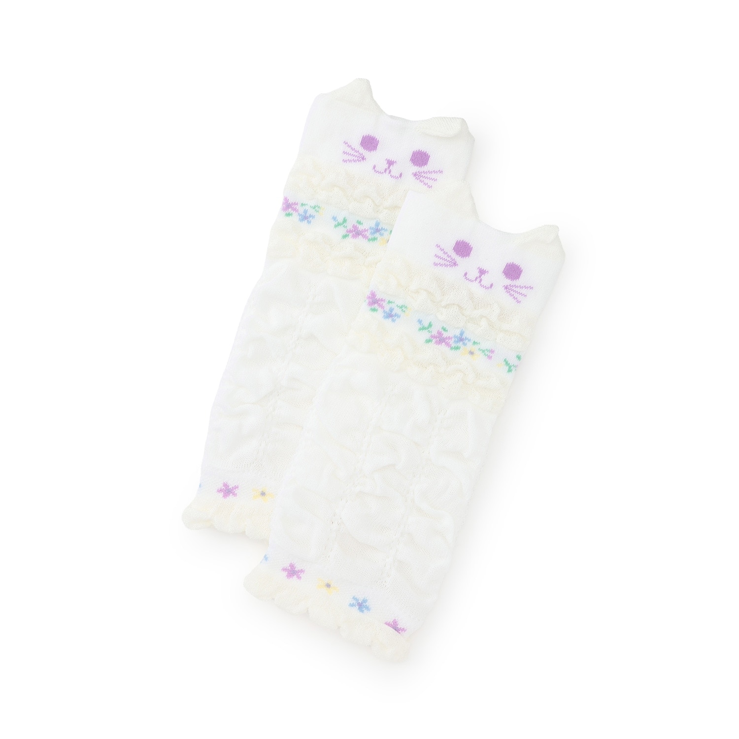 ネコ耳ベビーレッグウォーマー