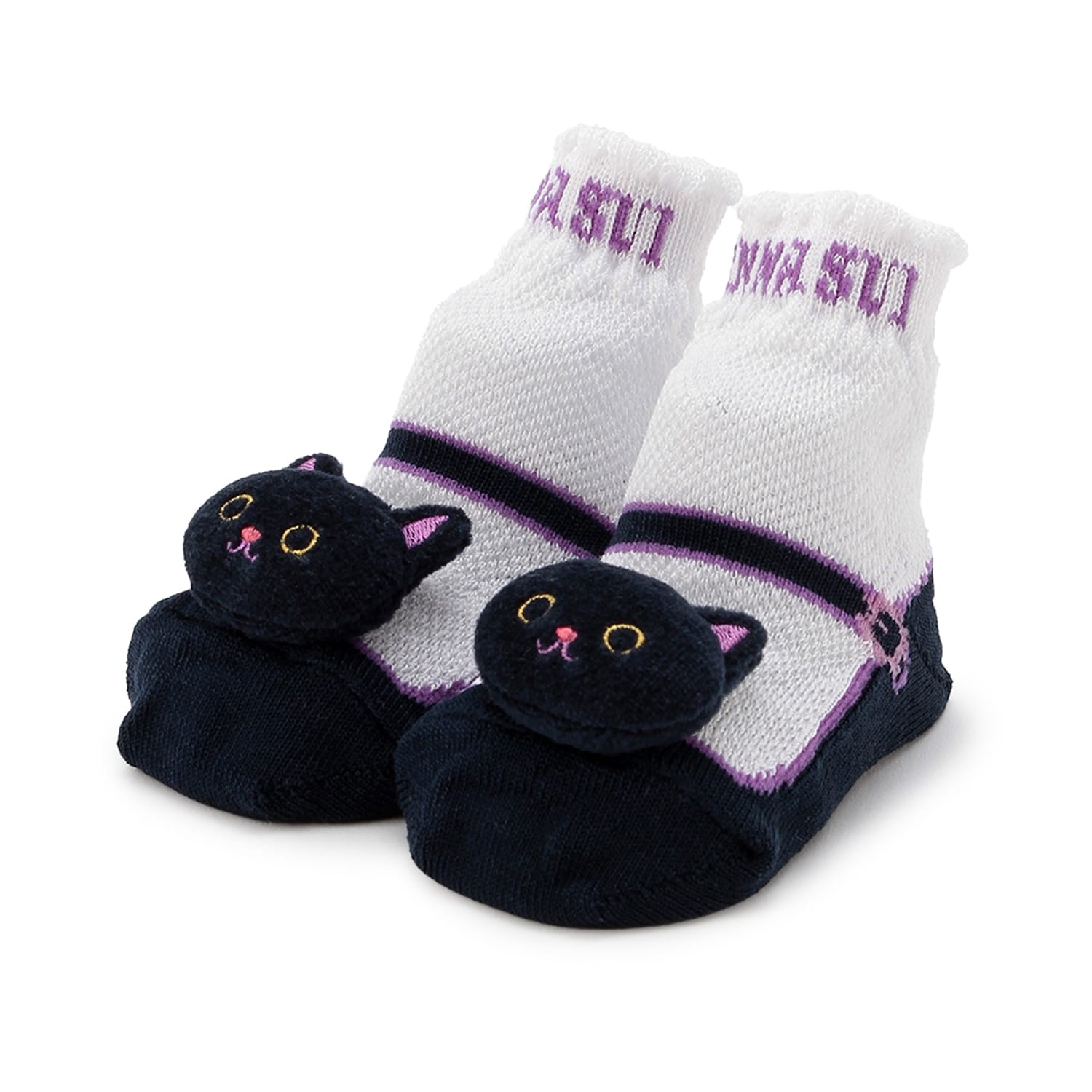 ネコマスコットクルーソックス