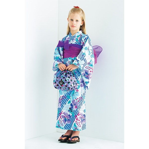 アナスイミニ  花柄 浴衣 Anna sui mini yukata 120