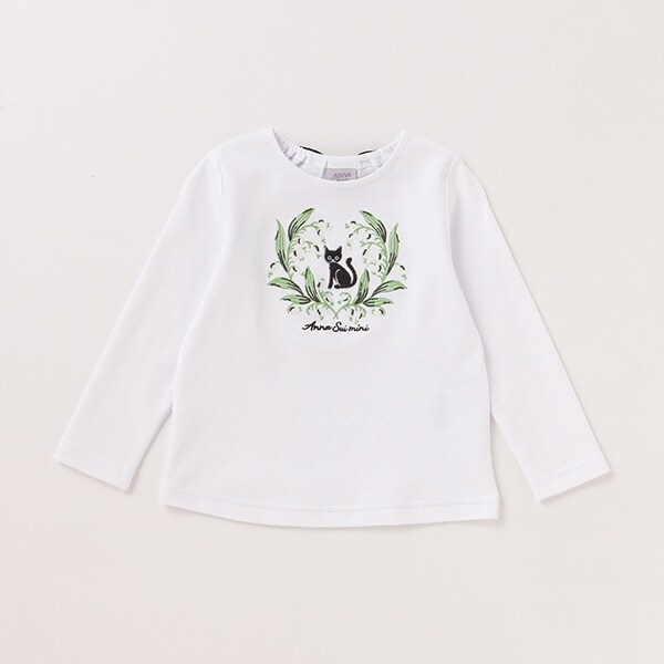 SALE】 ANNA SUI mini Tシャツ 猫 ecousarecycling.com