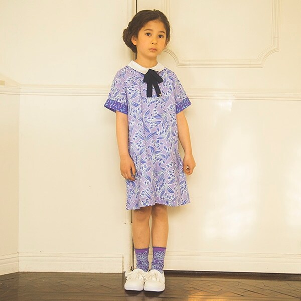 La petit Lilly キッズ 子供 チェック  ワンピース