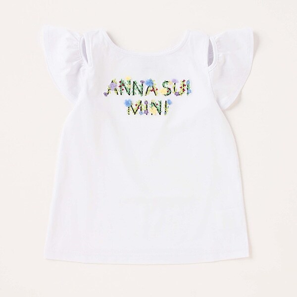 花ロゴ刺しゅう半袖Tシャツ(90cm パープル): キッズ - ナルミヤ ...