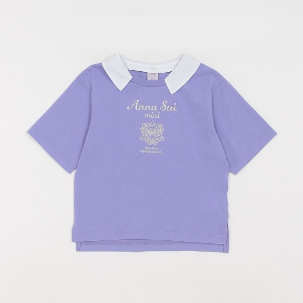 衿取り外しカレッジロゴTシャツ