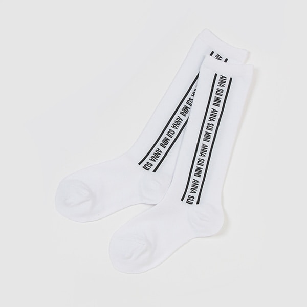 ロゴラインハイソックス【日本製】