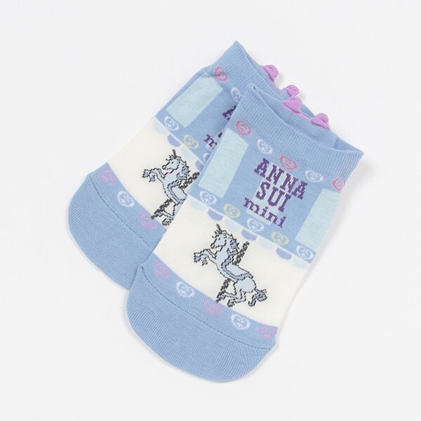 メリーゴーランドスニーカーインソックス【日本製】