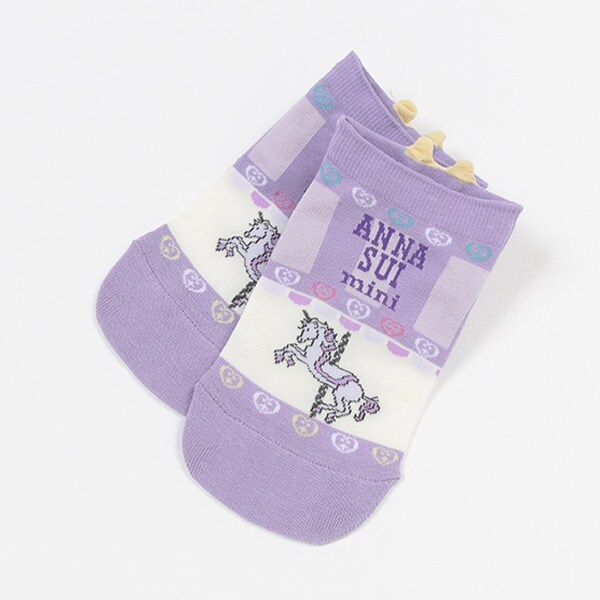 メリーゴーランドスニーカーインソックス【日本製】