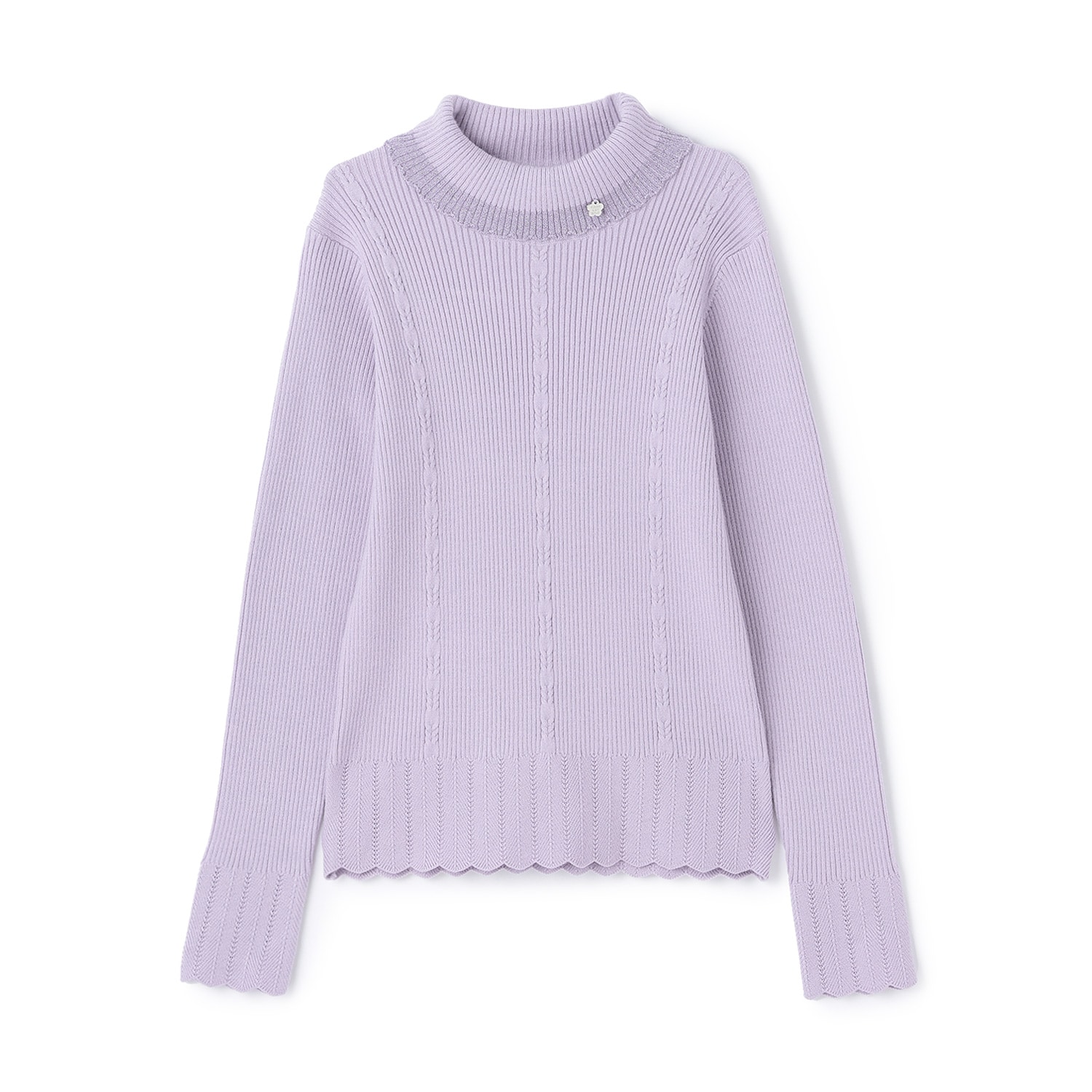 ハイネックニット