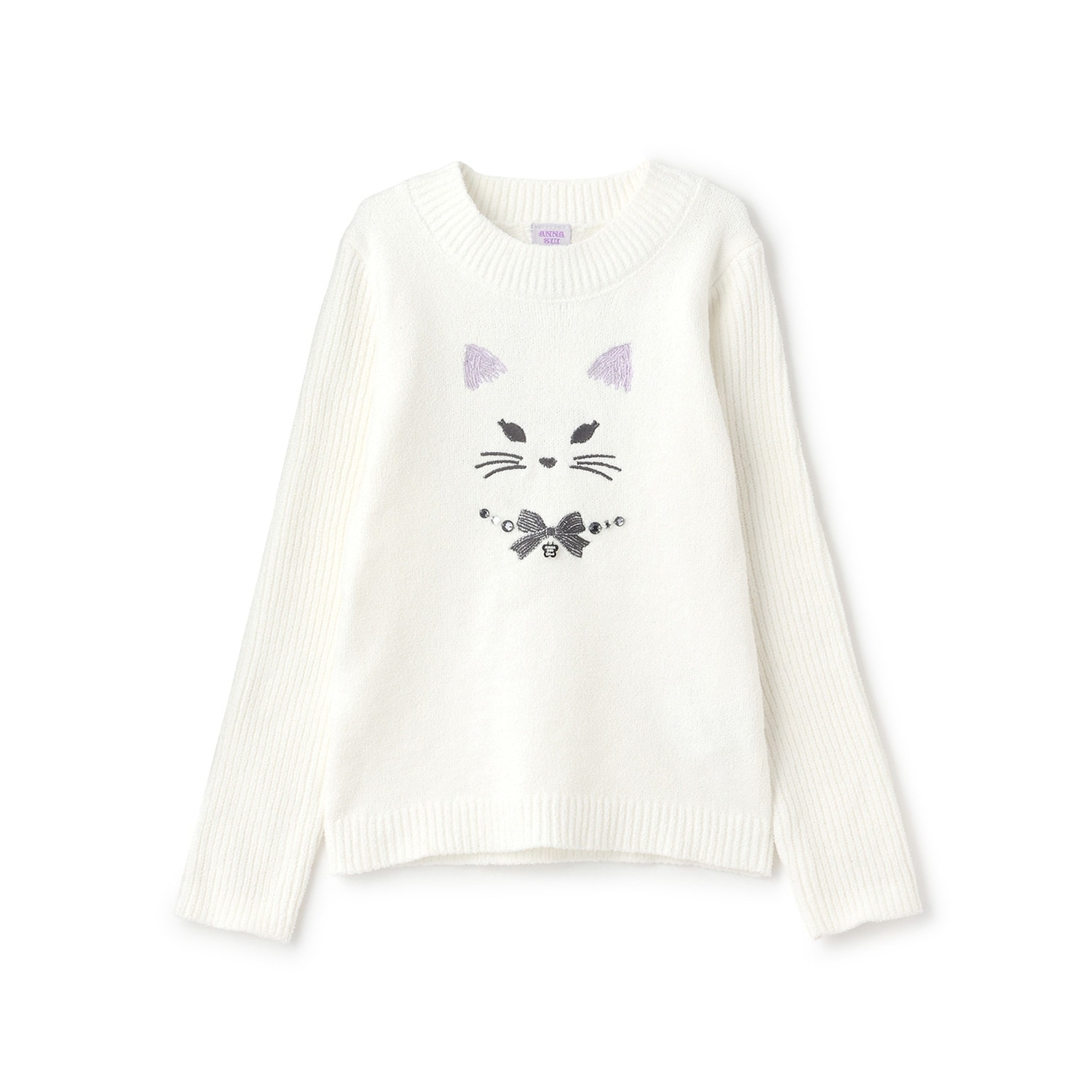 ネコモールニット