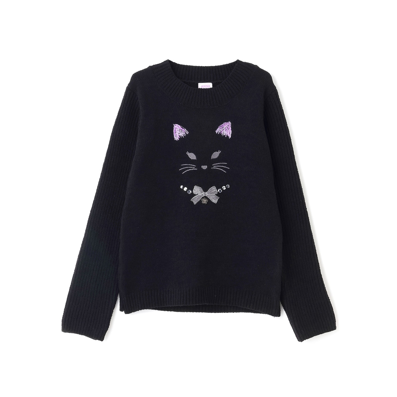 ネコモールニット