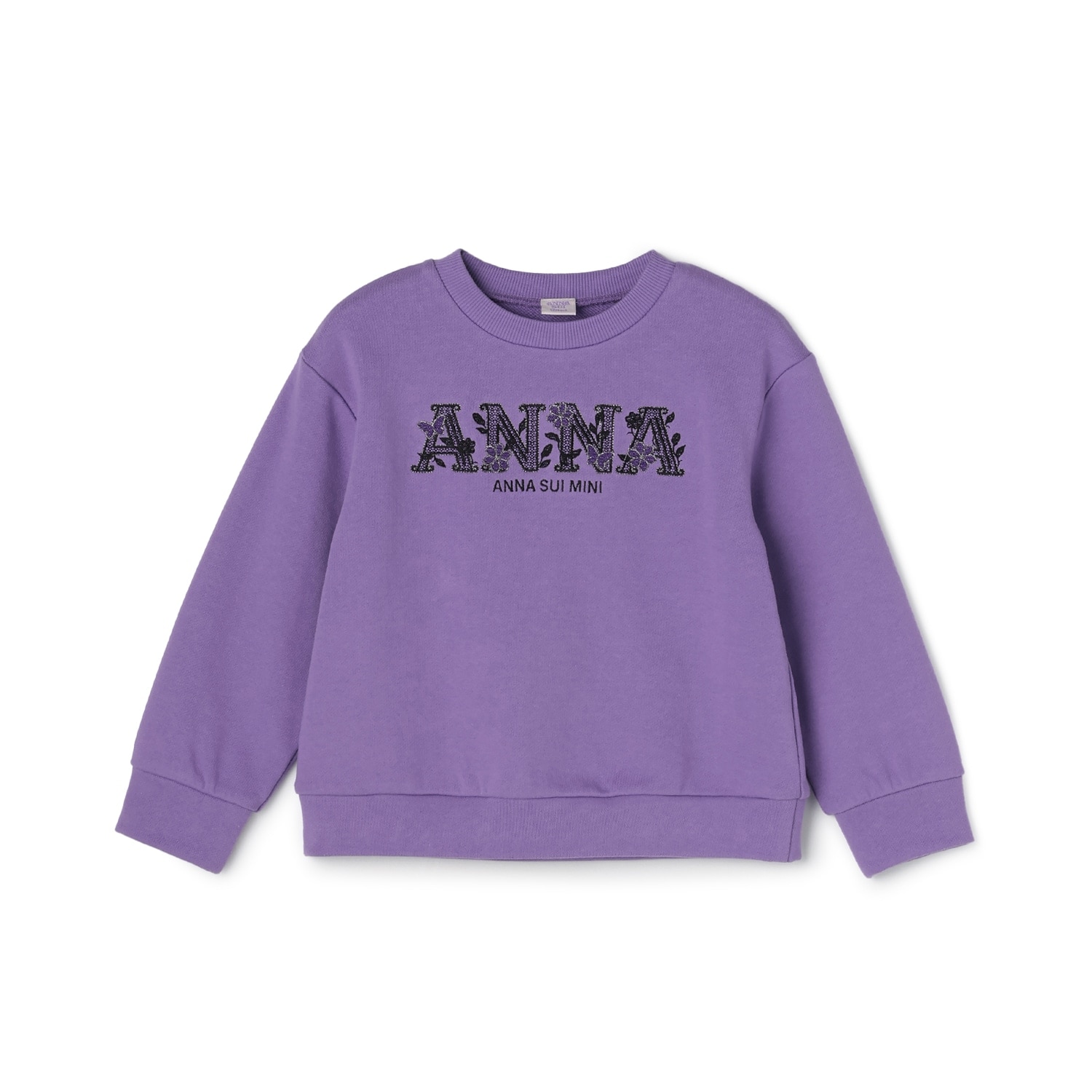 ロゴ刺しゅうトレーナー