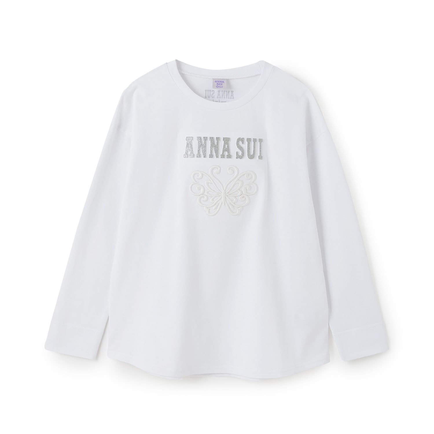 【親子リンク】蝶ロゴ長袖Tシャツ