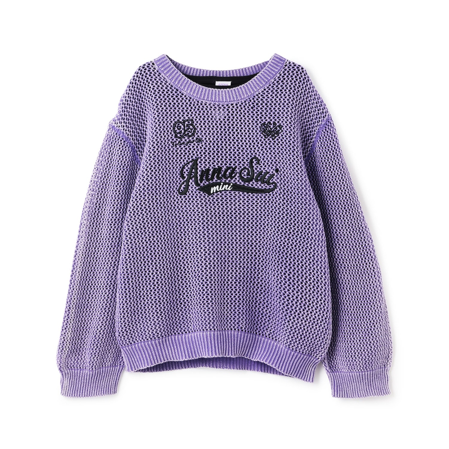 色彩映えメッシュニット＋長袖T