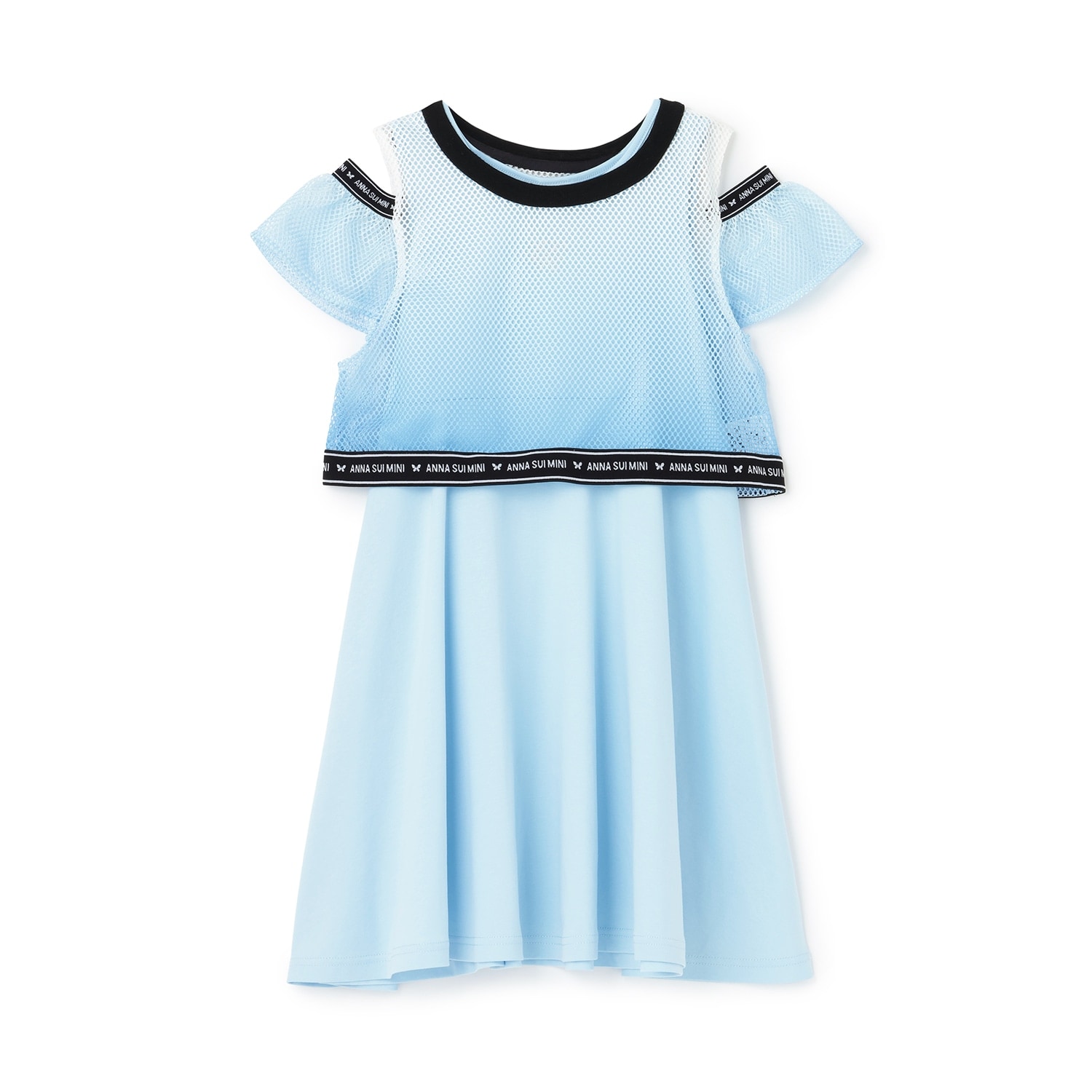 メッシュTシャツ+ワンピース