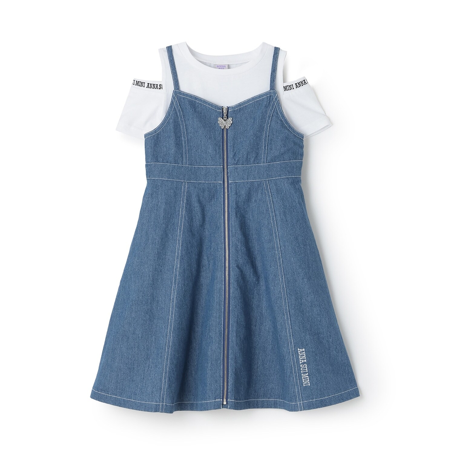 前あきJSK+肩開きTシャツ