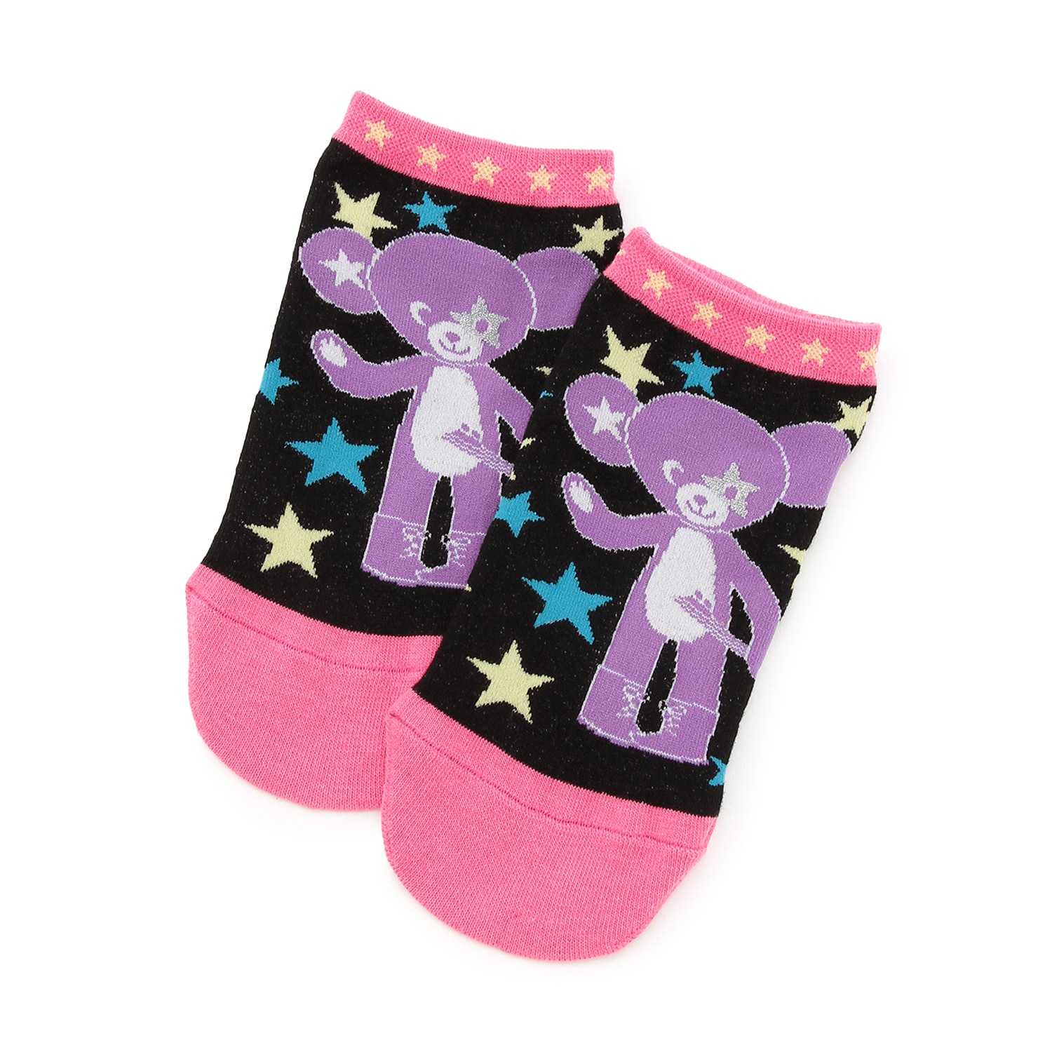 Star Teddy Bear　スニーカーソックス