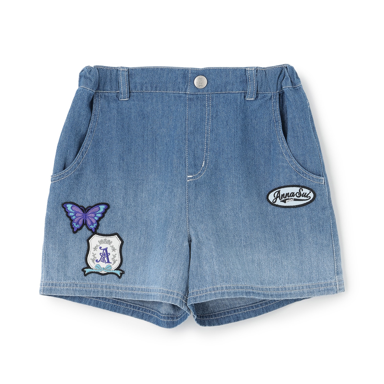 グラデーションワッペンショートパンツ