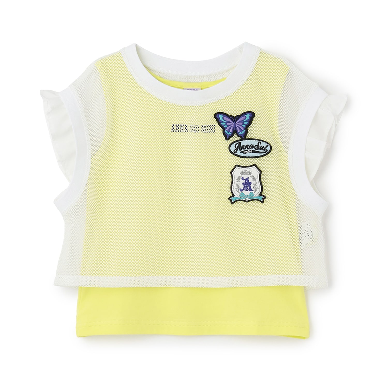 ワッペンメッシュT+タンクトップ