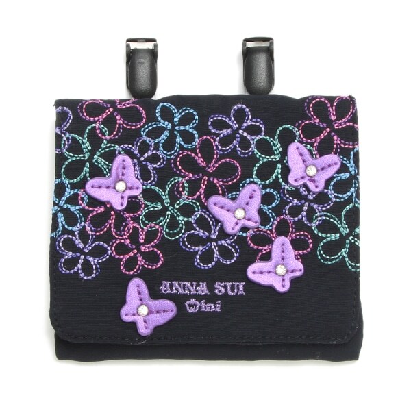 Narumiya Online ナルミヤ オンラインの公式通販サイトお花刺しゅう2way移動ポケット F 紺 キッズ